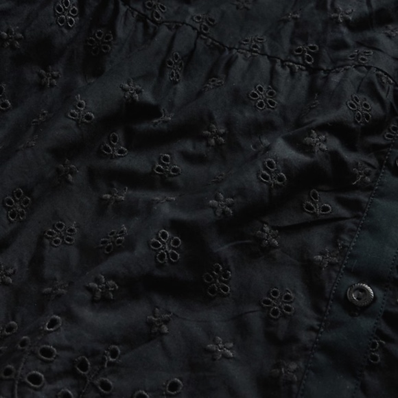 Gap × DÔEN Eyelet Midi Dress XXS - Picture 7 of 9